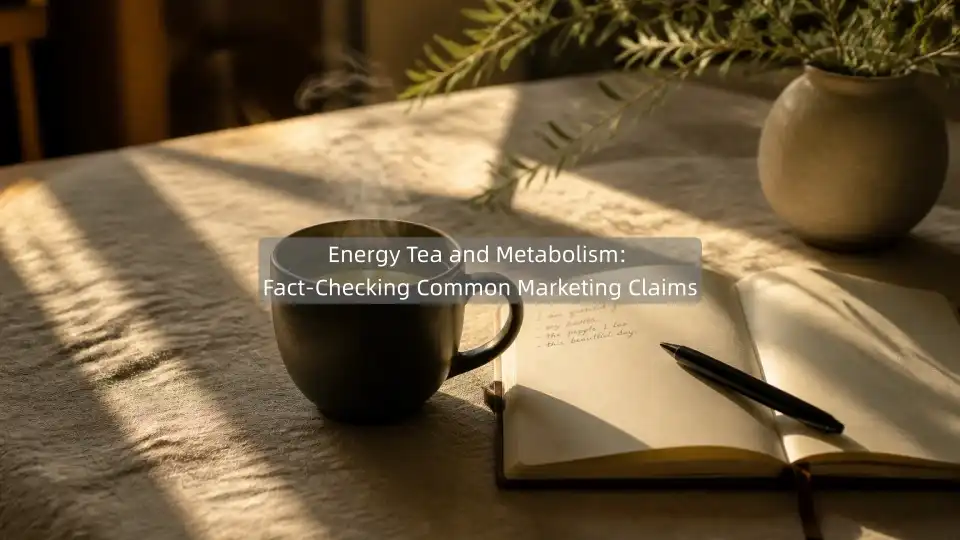Energy Tea and Metabolism: Fact-Checking Common Marketing Claims